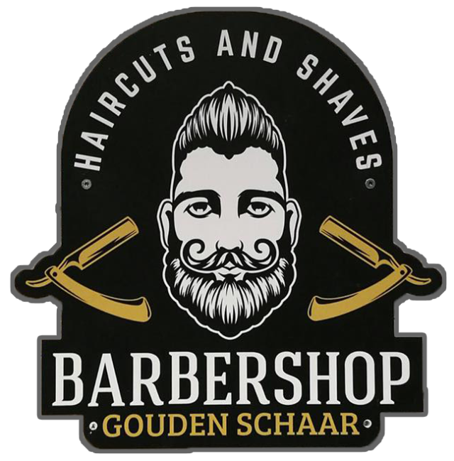 Logo Barbershop De Gouden Schaar